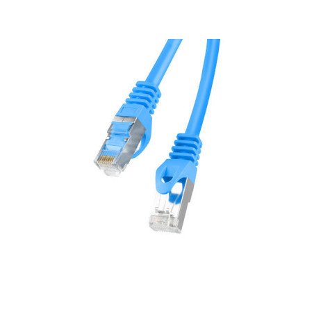 Cable red lanberg latiguillo cat.6 ftp 1m azul fluke passed