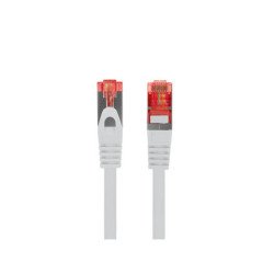 Cable red lanberg latiguillo cat.6 s - ftp lszh cu 1m gris fluke passed