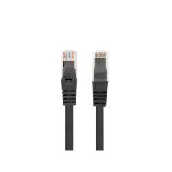 Cable red lanberg latiguillo cat.6 utp lszh cu 0.5m negro fluke passed