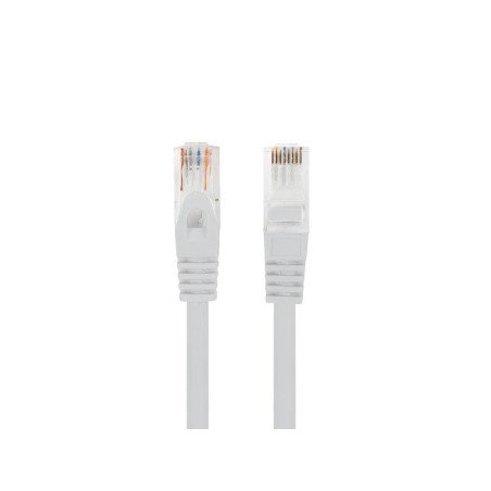 Cable red lanberg latiguillo cat.6 utp 10m gris fluke passed
