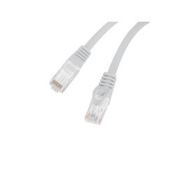 Cable red lanberg latiguillo cat.6 utp lszh cu 3m gris fluke passed