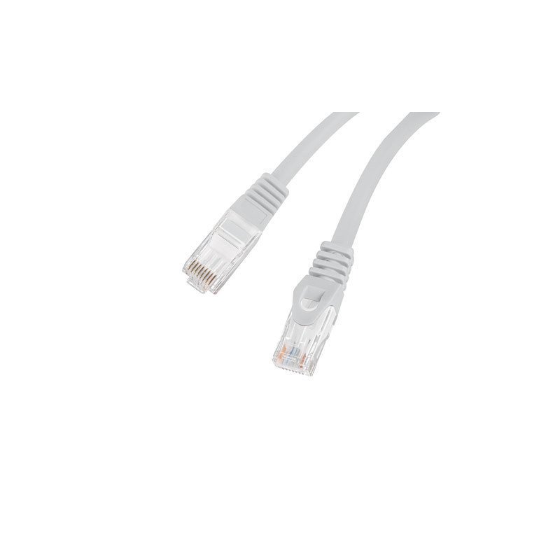 Cable red lanberg latiguillo cat.6 utp lszh cu 3m gris fluke passed