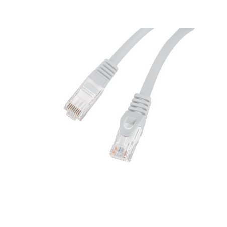 Cable red lanberg latiguillo cat.6 utp lszh cu 3m gris fluke passed