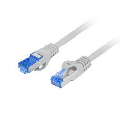 Cable red lanberg latiguillo cat.6a s - ftp lszh cca 20m gris fluke passed