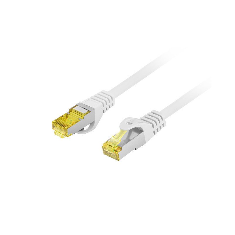 Cable red lanberg latiguillo cat.6a s - ftp lszh cu 0.25m gris fluke passed