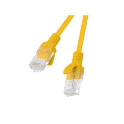 Cable red lanberg latiguillo cat.6 utp cu 0.5m naranja fluke passed