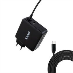 Cargador portatil tooq tqlc - usbc90pd 90w usb - c negro