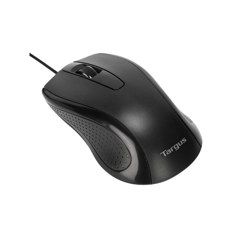 Raton optico targus usb 1000dpi antimicrobiano negro