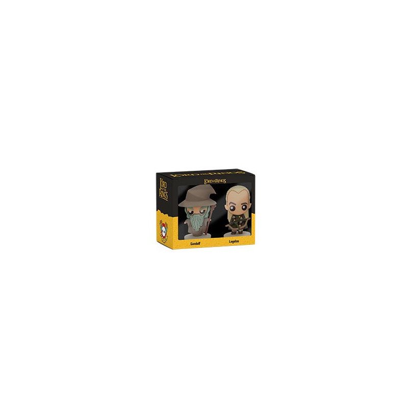 Set 2 figuras sd toys pokis el senor de los anillos gandalf y legolas