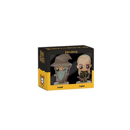 Set 2 figuras sd toys pokis el senor de los anillos gandalf y legolas
