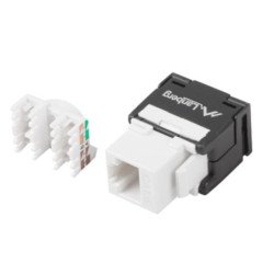 Conector keystone lanberg cat.6 utp rj45 180o toolless