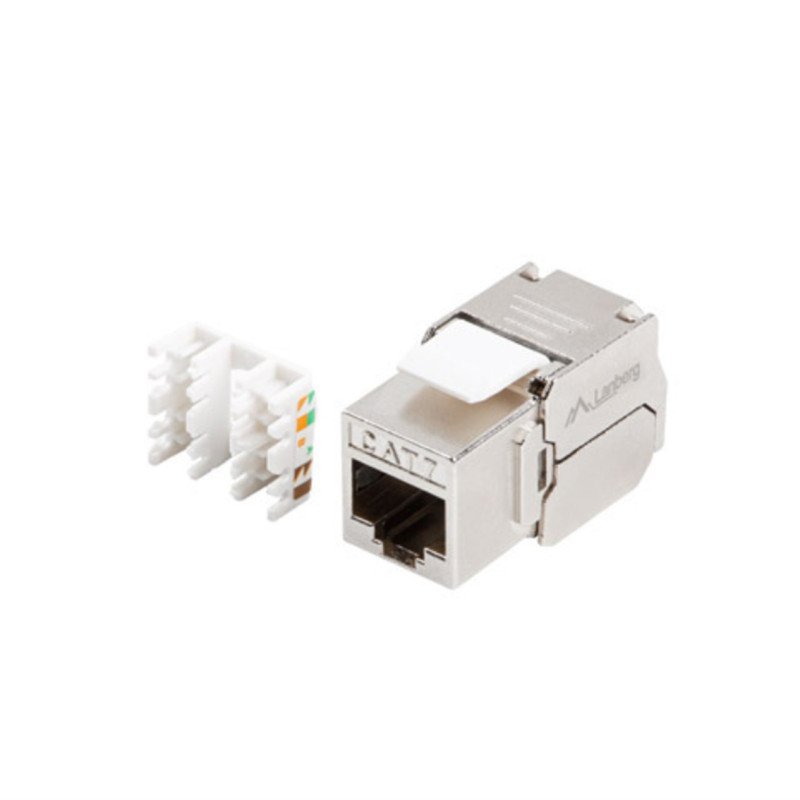 Conector keystone lanberg cat.7 ftp rj45 180o toolless