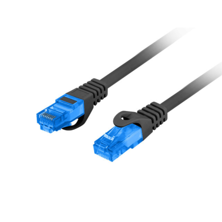 Cable red lanberg latiguillo cat.6a s - ftp lszh cca 3m negro fluke passed
