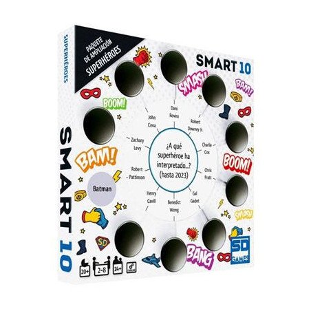 Smart 10: superheroes paquete de ampliacion