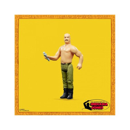 Figura hasbro indiana jones retro collection mecanico aleman