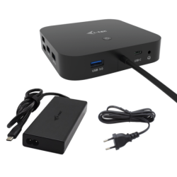 Dock i - tecusb - c hdmi dual dp docking station with power delivery