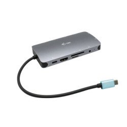 Nano docking station i - tec usb - c 4k con hdmi - vga + lan power delivery 100w