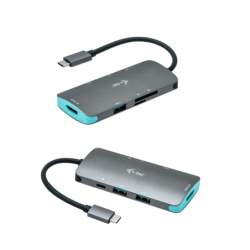 Docking station i - tec usb - c + power delivery 100w diseno nano