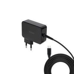 Cargador portatil tooq gan 90w usb tipo c