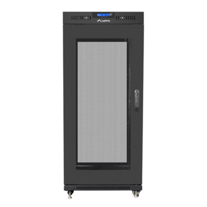 Armario lanberg rack 19 pulgadas 15u 800x1000 negro