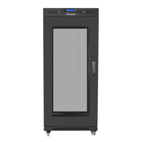 Armario lanberg rack 19 pulgadas 15u 800x1000 negro