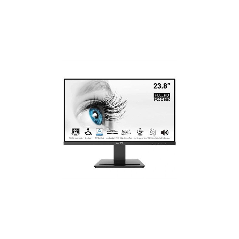 Monitor msi mp243x 23.8 pulgadas ips fhd 75hz vga hdmi