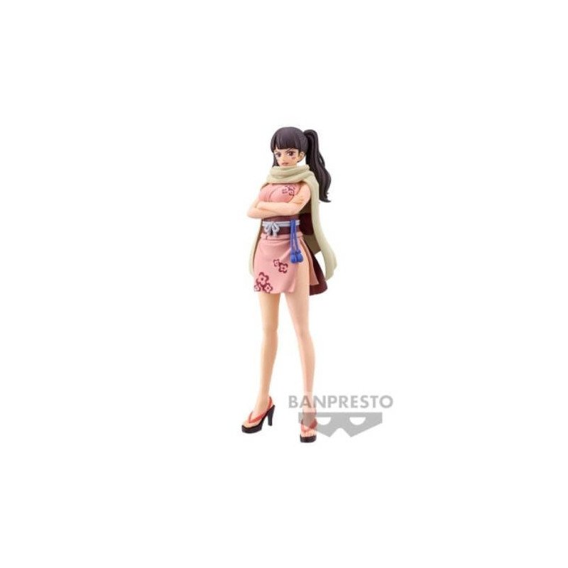 Figura banpresto one piece wanokuni killer dxf the grandline series shinobu 16cm
