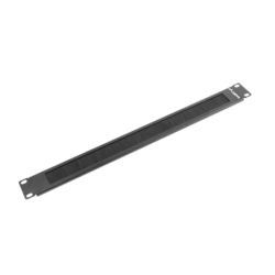 Brush panel lanberg 1u negro 19 pulgadas