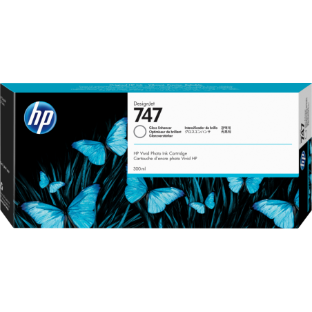 Tinta hp 747 brillo