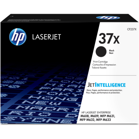 Toner hp 37x negro