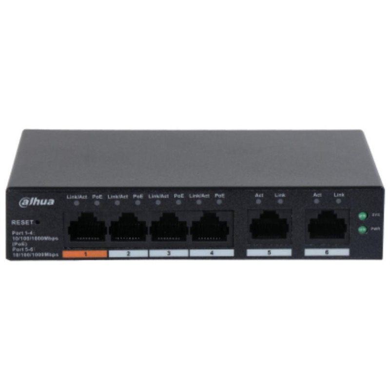 Switch it dahua dh - cs4006 - 4gt - 60 6 puertos