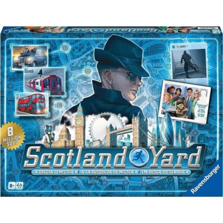 Juego de mesa ravensburger scotland yard refresh 40o