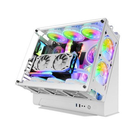 Caja ordenador mars gaming mcz mcb black diseno custom premium sistema modular usb3.0 x1 - usb2.0 x1 - hd audio + mic sin fuente