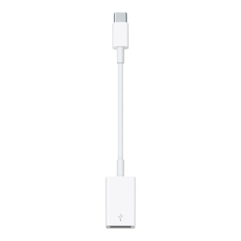 Cable usb tipo c a usb tipo a apple macho - hembra - blanco