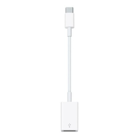 Cable usb tipo c a usb tipo a apple macho - hembra - blanco