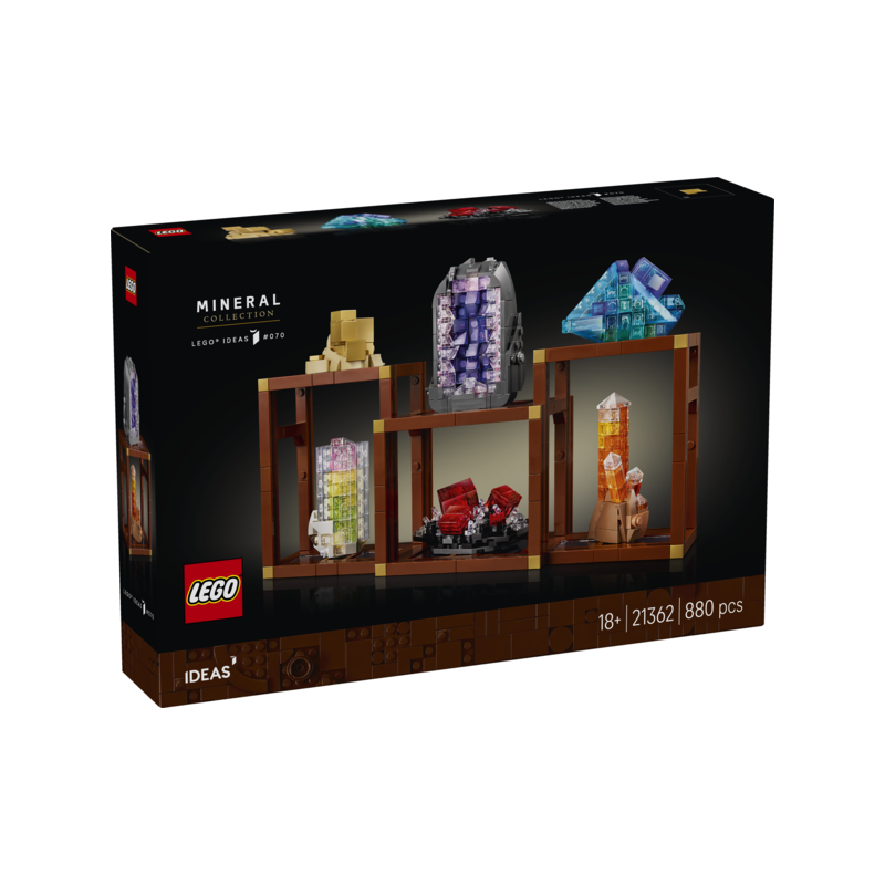 Lego ideas coleccion de minerales