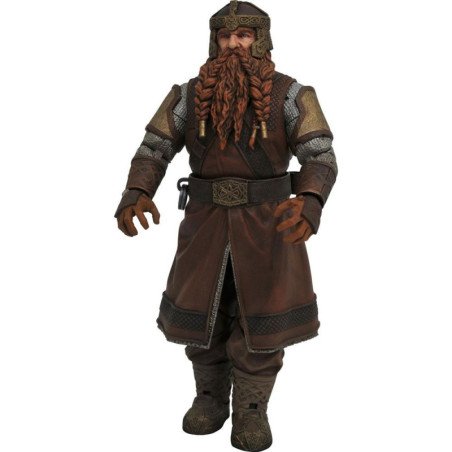 Figura diamond collection el senor de los anillos series 1 re - run gimli 18cm