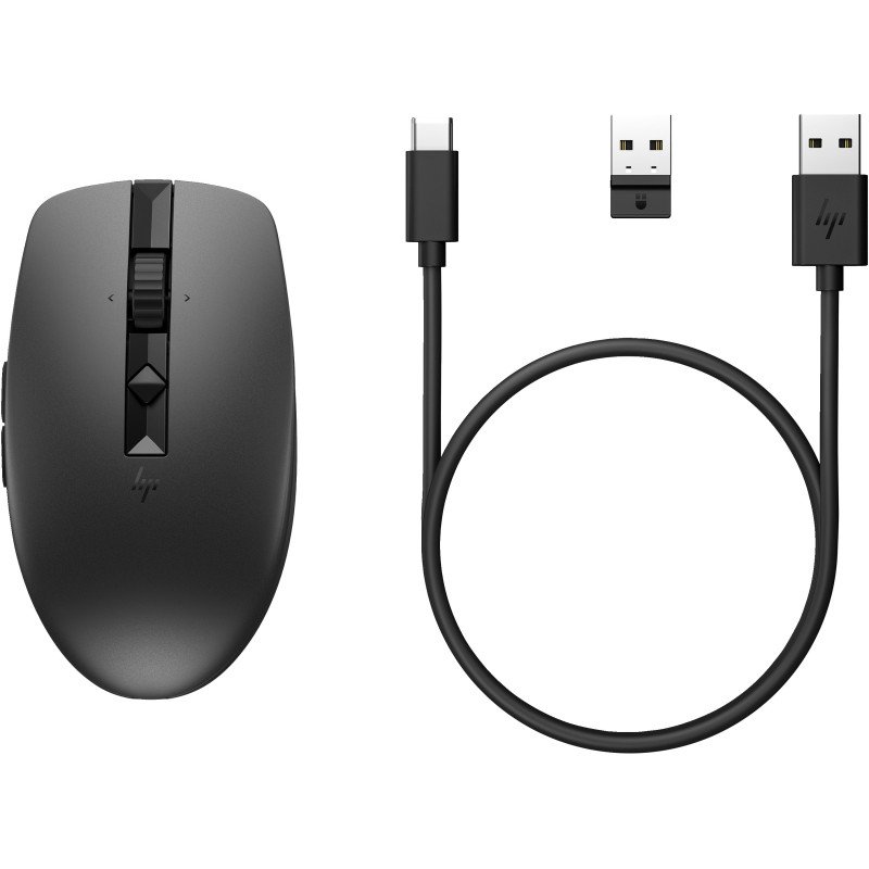 Raton hp 715 multidispositivo inalambrico recargable