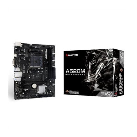Placa base biostar am4 a520mhp matx ddr4