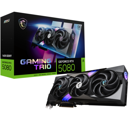 Tarjeta grafica msi rtx 5080 16g gaming trio oc
