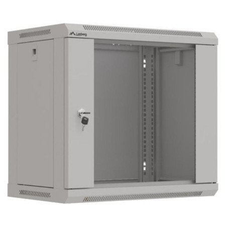 Armario lanberg 19 pulgadas 9u - 540x350 gris
