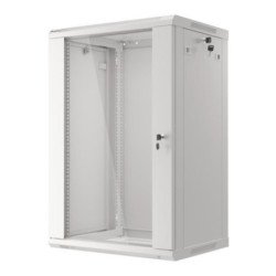 Armario lanberg 19 pulgadas 18u - 600x450 gris