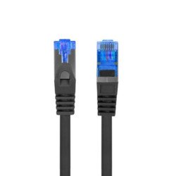 Cable red lanberg latiguillo cat.6a s - ftp lszh cca 2m negro fluke passed