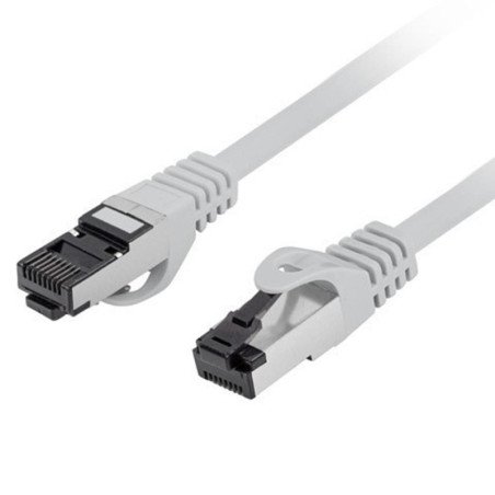 Cable red lanberg latiguillo cat.8.1 s - ftp lszh cu 3m gris fluke passed