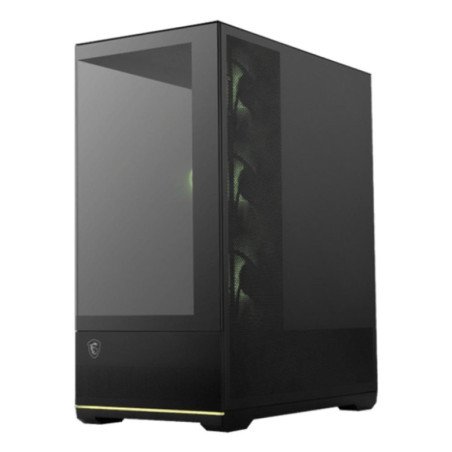 Caja ordenador gaming msi mag pano 110r pz atx rgb cristal templado negra