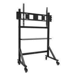 Soporte de suelo con ruedas tooq optimus 60 pulgadas - 105 pulgadas fs20105m - b