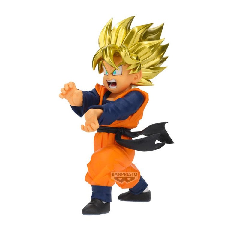 Figura banpresto dragon ball z blood of saiyans - super saiyan son goten -