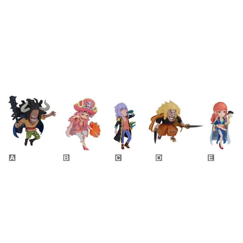 Figura banpresto one piece world collectable figure god valley incident 2 1 unidad aleatoria