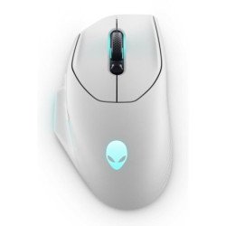 Raton inalambrico gaming dell alienware aw620m luz lunar