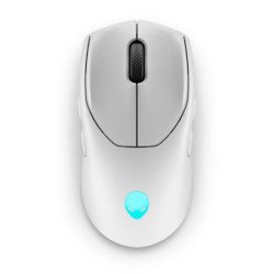 Raton inalambrico gaming dell alienware tri - mode aw720m luz lunar